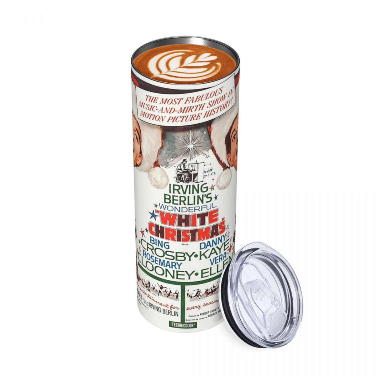 White Christmas - Bing Crosby, - Tumbler 20Oz White reseña y precio