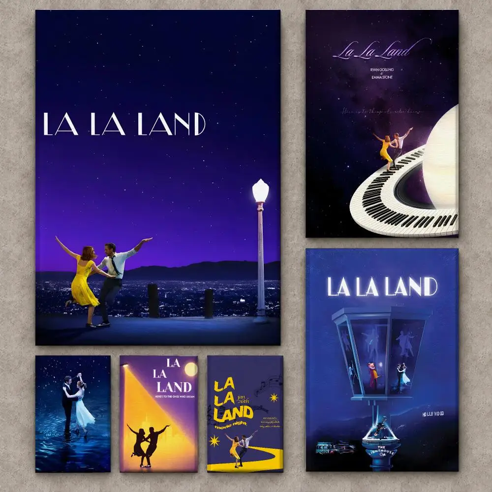 Pintura de la película La La L - Canvas Wrap Ready reseña y precio