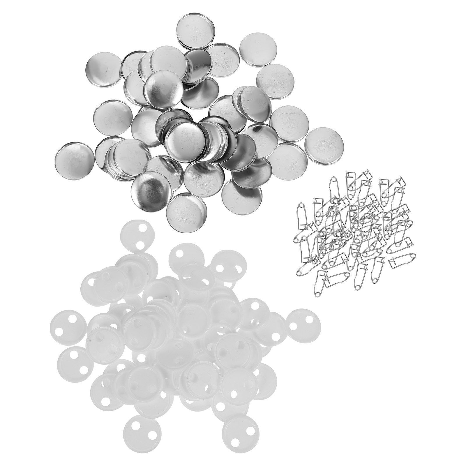 100 juegos de materiales para  - Button Badge Blank reseña y precio
