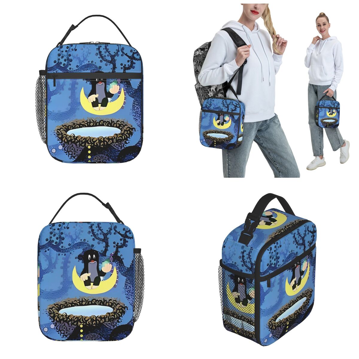 La Pequeña Mula en la Luna, Bo - Tote Bag Sublimation reseña y precio