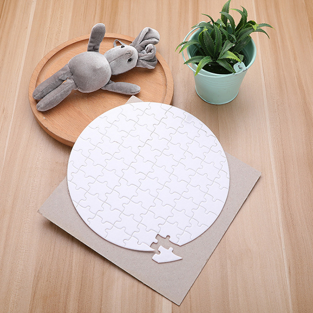 4 piezas de láminas blancas pa - Puzzle Blank White reseña y precio