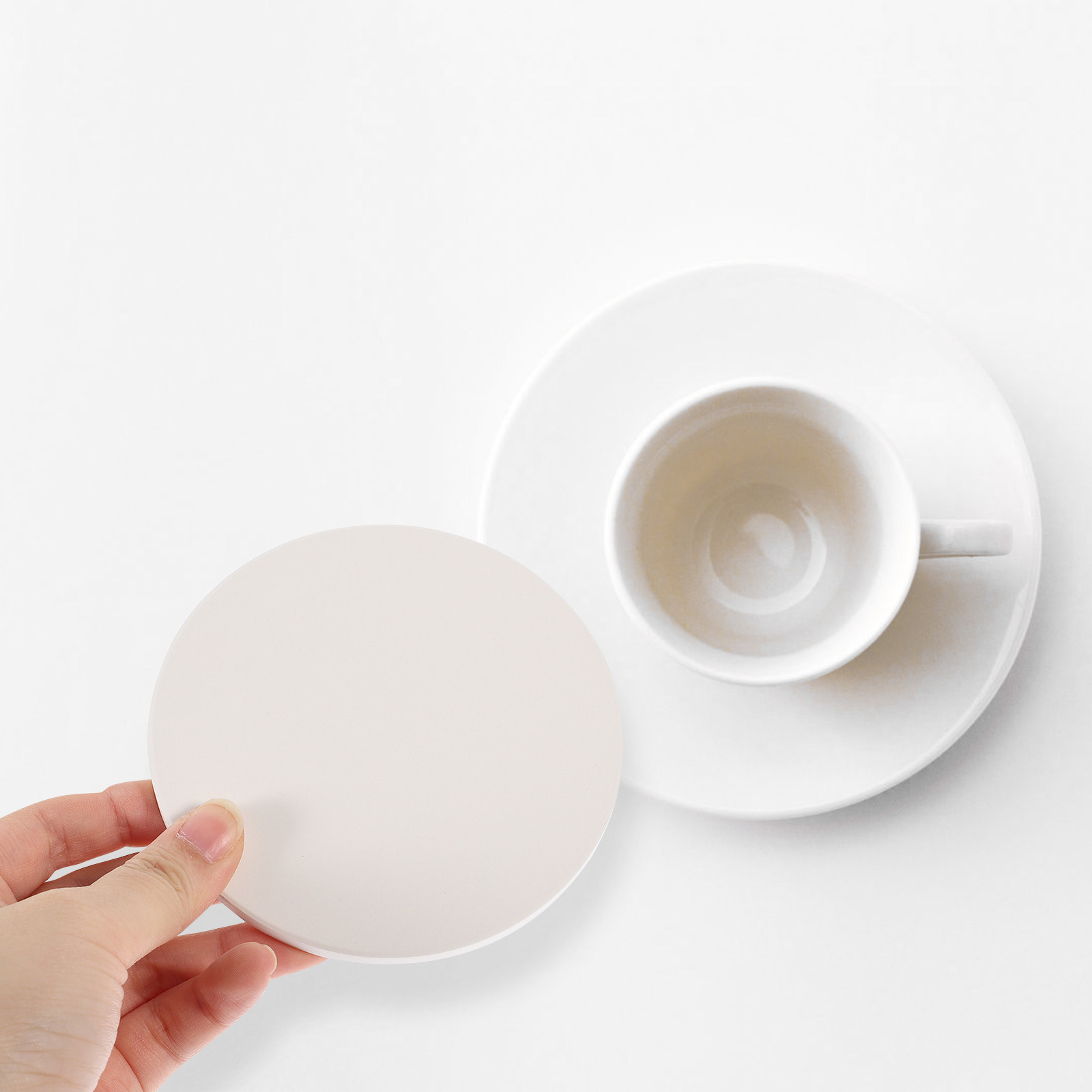 10 posavasos de cerámica para  - Coaster Sublimation Blank reseña y precio