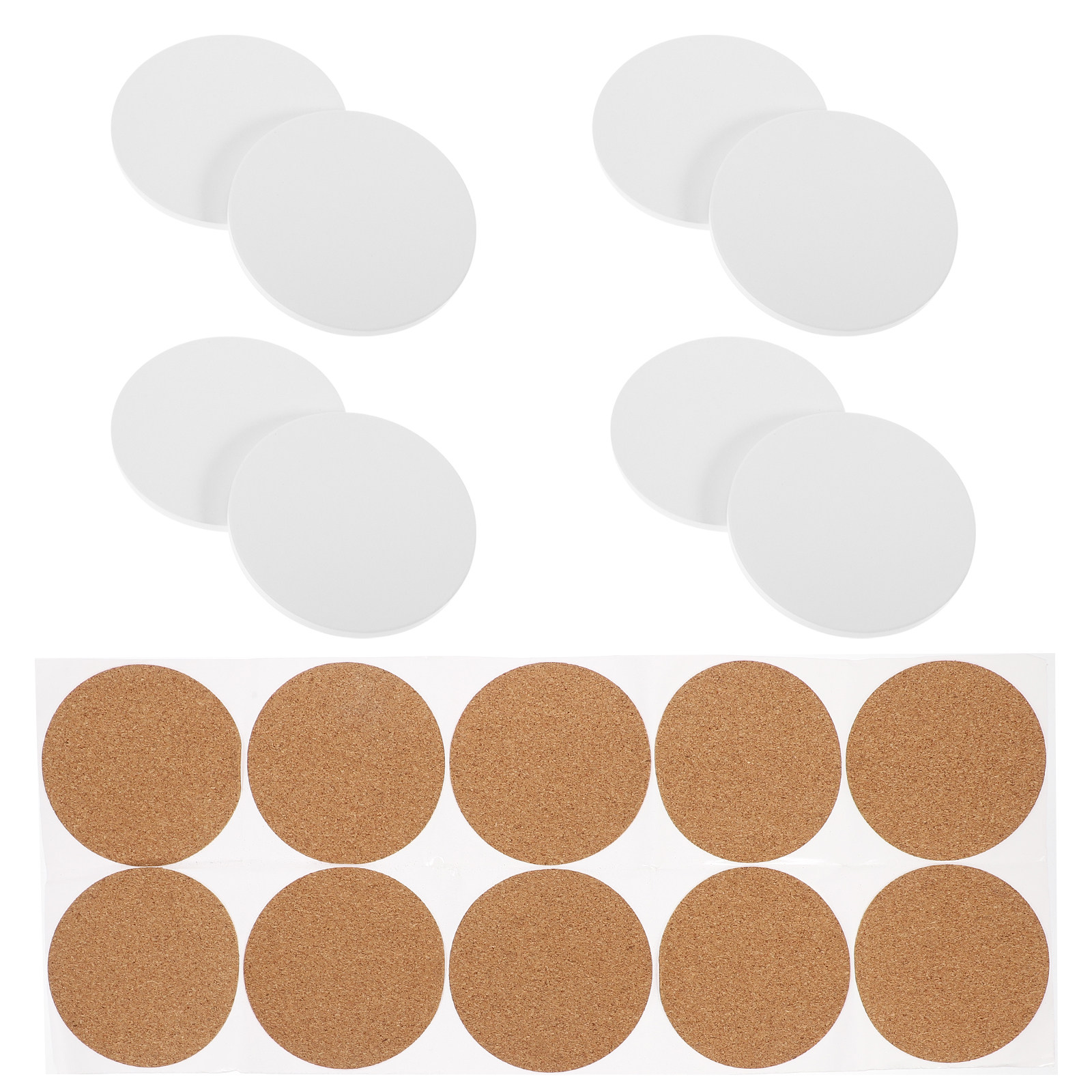 10 posavasos de cerámica para  - Coaster Sublimation Blank reseña y precio