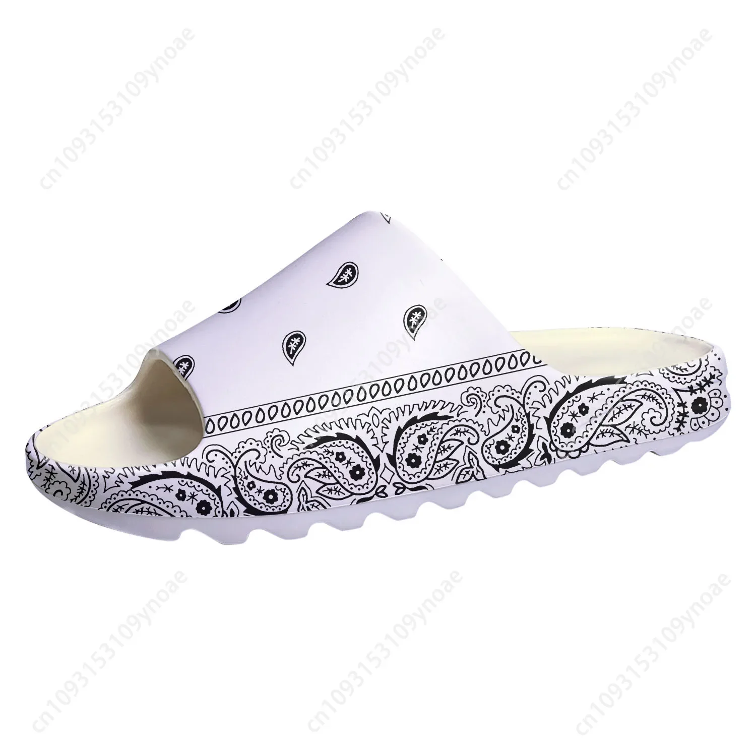 Bandana Paisley Sllipers de su - Bandana Blank White reseña y precio