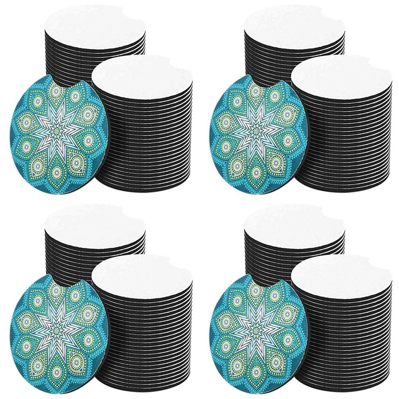 ABVS, 200 posavasos para coche - Coaster Sublimation Blank reseña y precio